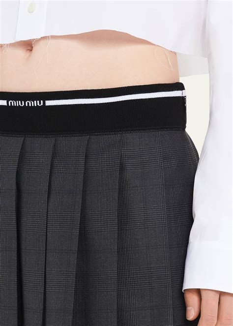 miu miu mini skirt cover